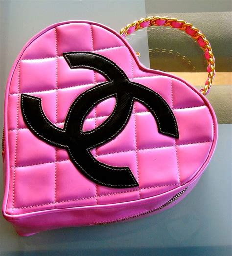 chanel heart handbag pink|chanel pink top handle bag.